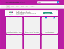 Tablet Screenshot of michellehayesphotos.com